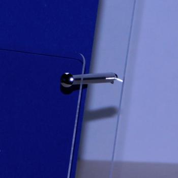 Tischprospektständer für Flyer DIN Lang